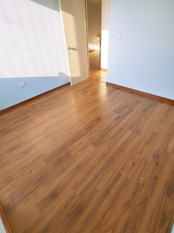 Công trình thi công sàn gỗ cho căn hộ anh Minh - Cầu Giấy