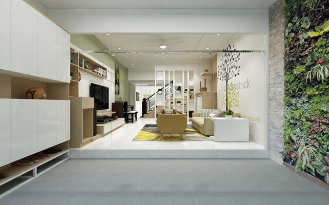 thiet ke nha pho khong gian mo 11